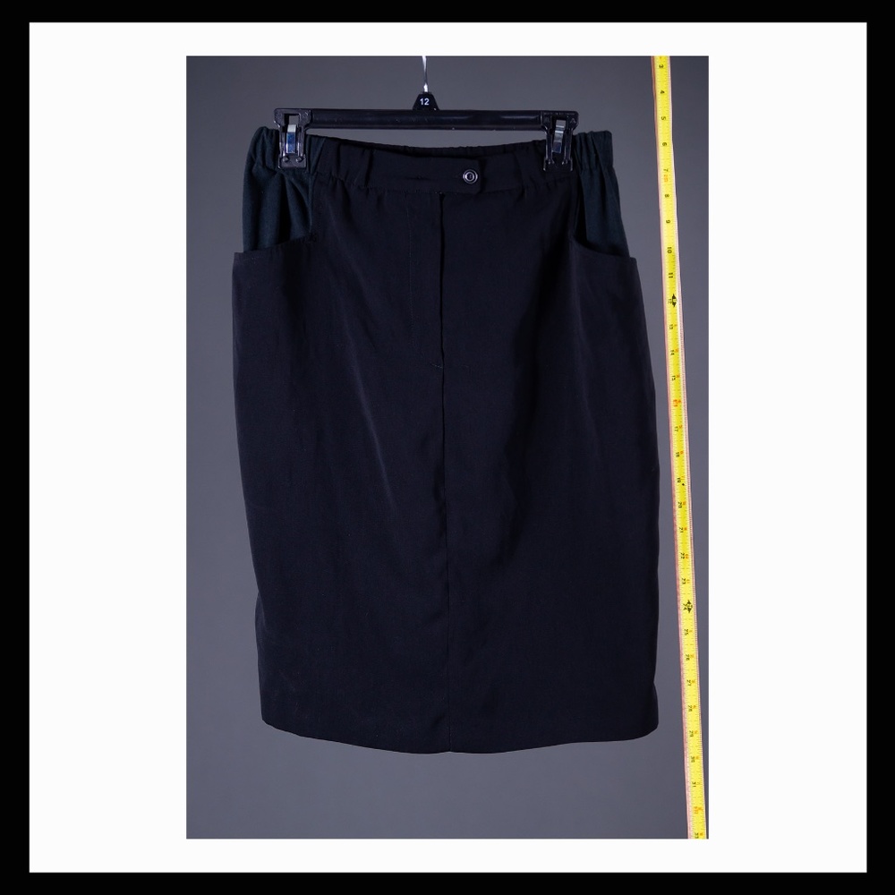 Navy Skirt with pockets - TODAY